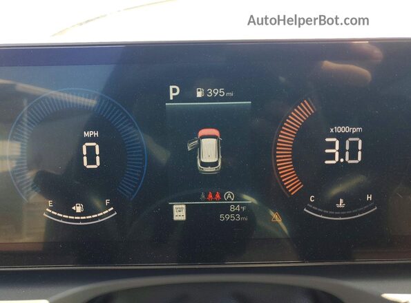 5NMJBCDE7TH725699 2026 HYUNDAI TUCSON Gray ხელსაწყოთა პანელის ხედი