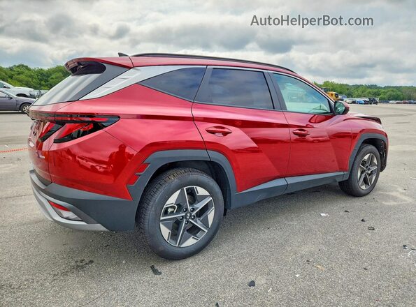 5NMJBCDE8SH564780 2025 HYUNDAI TUCSON Burgundy Trasero derecho