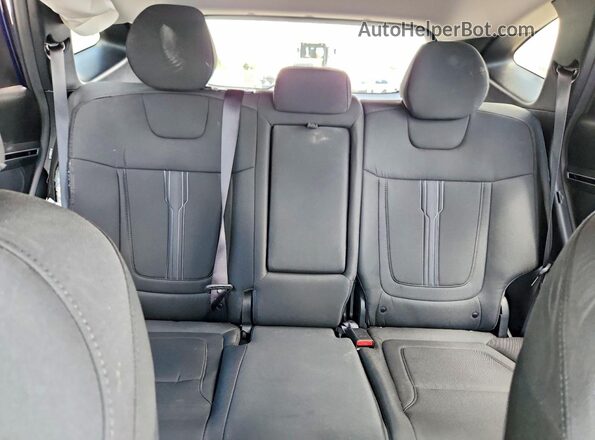 5NMJBCDEXRH350254 2024 HYUNDAI TUCSON Blue Vista de los asientos traseros