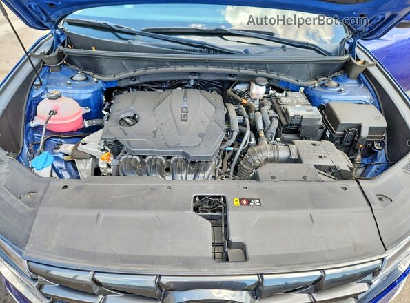 5NMJBCDEXRH350254 2024 HYUNDAI TUCSON Blue Vista del compartimento del motor