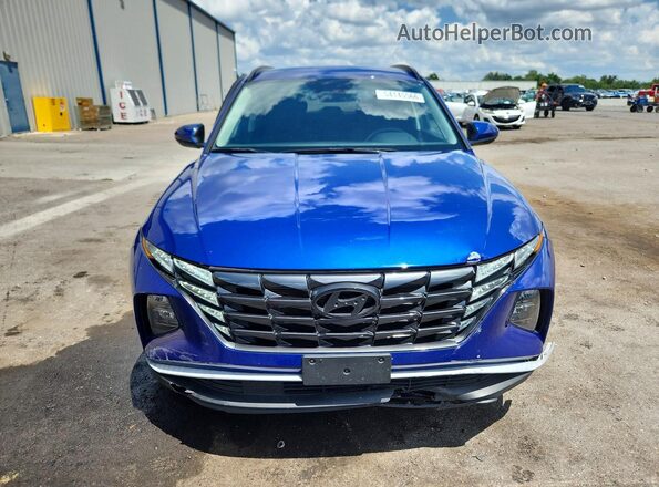 5NMJBCDEXRH350254 2024 HYUNDAI TUCSON Blue Vista frontal