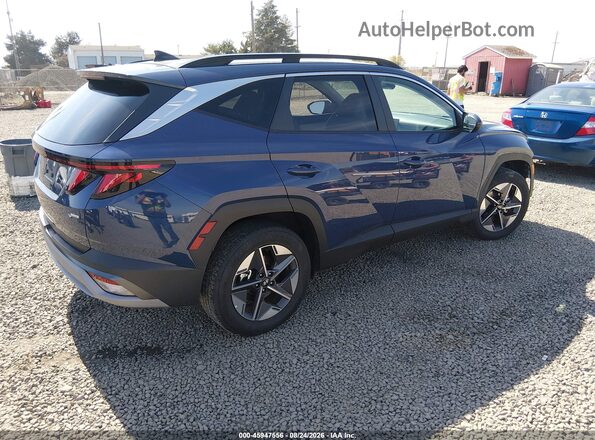 5NMJBCDEXSH579717 2025 HYUNDAI TUCSON Синий Задняя правая четверть
