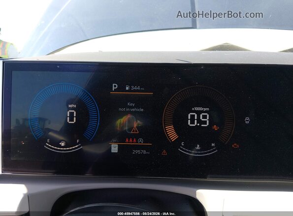 5NMJBCDEXSH579717 2025 HYUNDAI TUCSON Синий Вид задних сидений