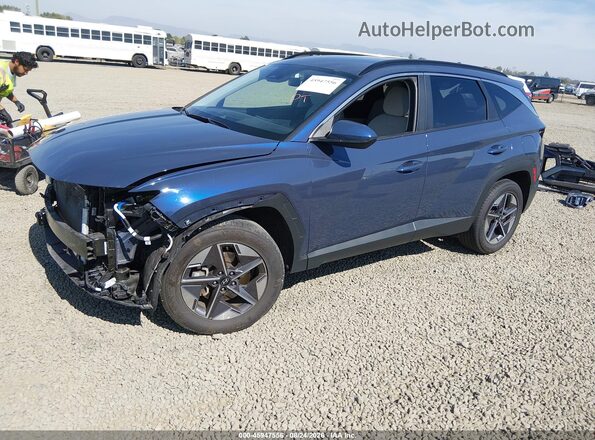 5NMJBCDEXSH579717 2025 HYUNDAI TUCSON Синий Передняя левая четверть