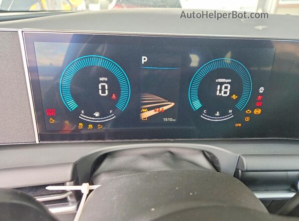 5NMJBCDEXTH705706 2026 HYUNDAI TUCSON Gray Widok zestawu wskaźników