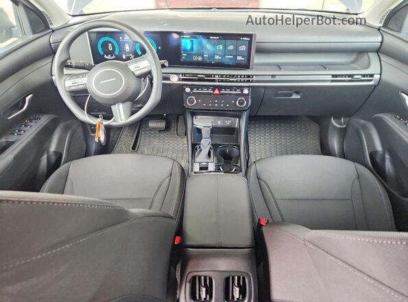 5NMJBCDEXTH705706 2026 HYUNDAI TUCSON Gray Widok deski rozdzielczej