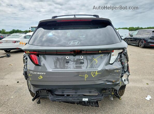5NMJBCDEXTH706628 2026 HYUNDAI TUCSON Gray Widok z tyłu