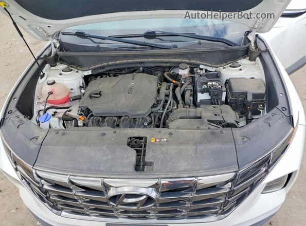 5NMJC3AE1NH126821 2022 HYUNDAI TUCSON White Widok komory silnika
