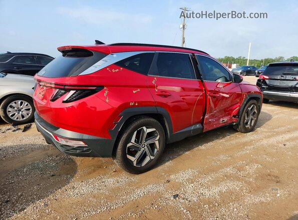 5NMJC3AE2NH067679 2022 HYUNDAI TUCSON Red Հետևի աջ
