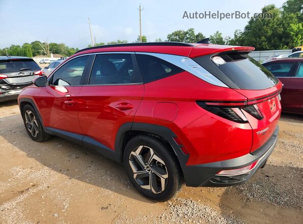 5NMJC3AE2NH067679 2022 HYUNDAI TUCSON Red Հետևի ձախ