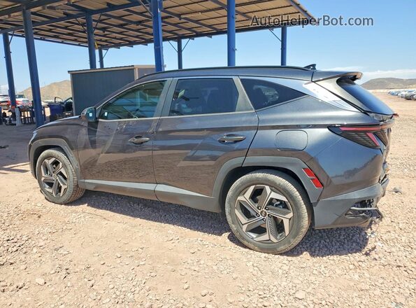5NMJC3AE5NH001322 2022 HYUNDAI TUCSON Charcoal უკანა მარცხენა