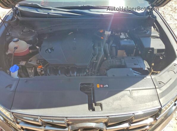 5NMJC3AE5NH001322 2022 HYUNDAI TUCSON Charcoal ძრავის განყოფილების ხედი