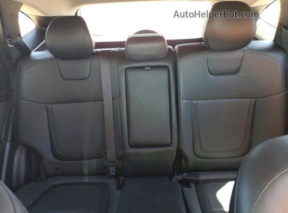 5NMJC3AE5NH001322 2022 HYUNDAI TUCSON Charcoal უკანა სავარძლების ხედი