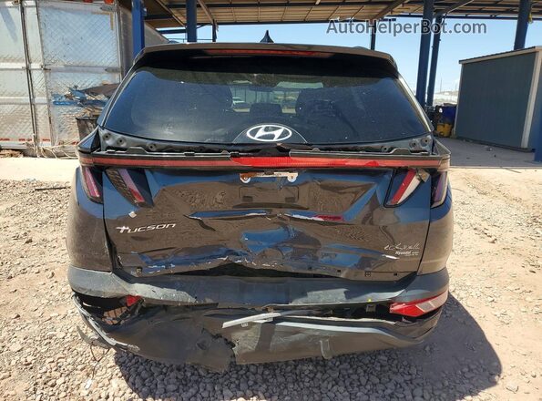 5NMJC3AE5NH001322 2022 HYUNDAI TUCSON Charcoal უკანა ხედი