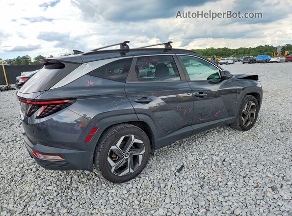 5NMJC3AE6NH043434 2022 HYUNDAI TUCSON Charcoal Задня права чверть