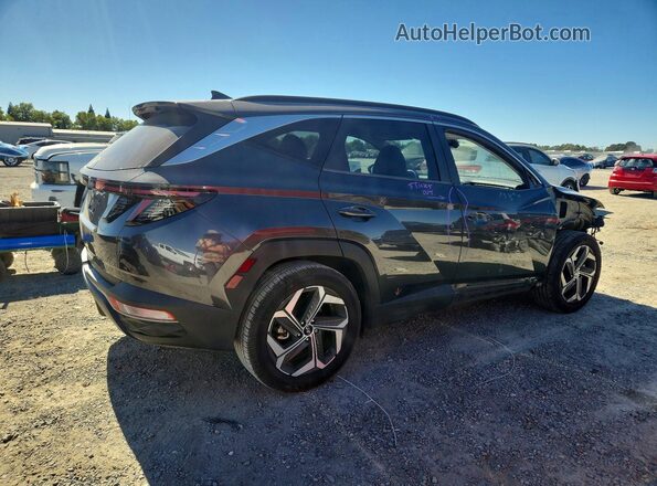 5NMJC3AE6NH065241 2022 HYUNDAI TUCSON Black Задня права чверть