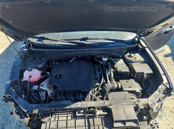 5NMJC3AE6NH065241 2022 HYUNDAI TUCSON Black Вид підкапотного простору