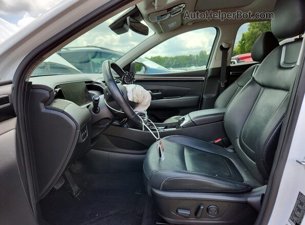 5NMJC3AE6NH066535 2022 HYUNDAI TUCSON White Front interior view