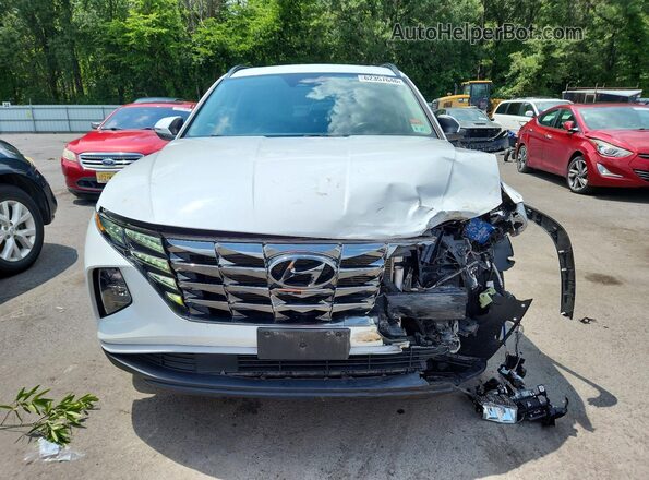 5NMJC3AE6NH066535 2022 HYUNDAI TUCSON White Front view