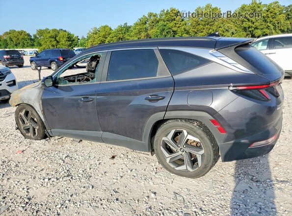5NMJC3AE7NH018607 2022 HYUNDAI TUCSON Серый Задняя левая четверть
