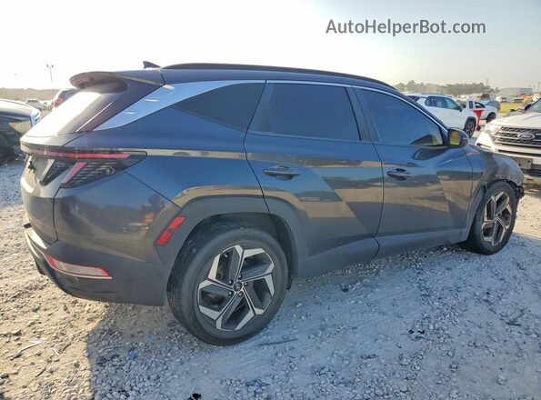 5NMJC3AE7NH018607 2022 HYUNDAI TUCSON Серый Задняя правая четверть