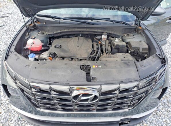 5NMJC3AE8NH026635 2022 HYUNDAI TUCSON Gray Engine compartment view