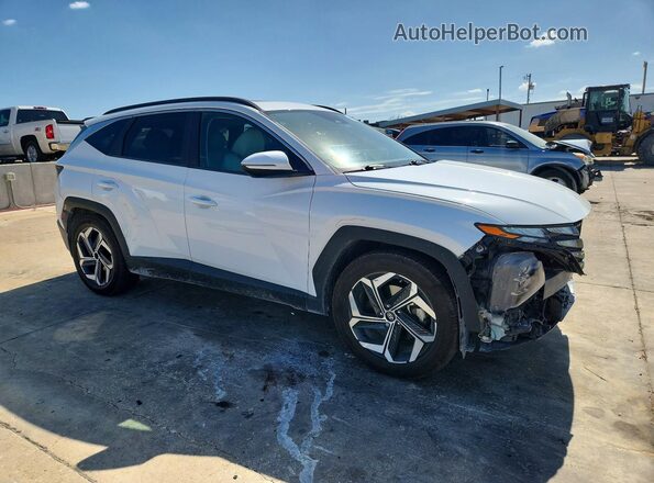 5NMJC3AE8NH050532 2022 HYUNDAI TUCSON White წინა მარჯვენა