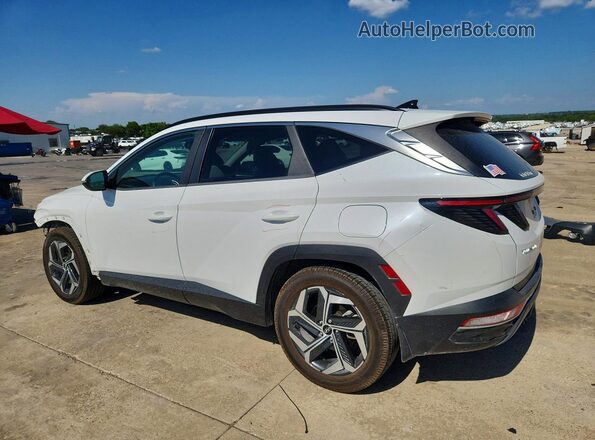 5NMJC3AE8NH050532 2022 HYUNDAI TUCSON White უკანა მარცხენა