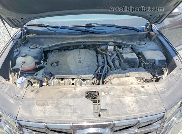 5NMJC3AEXNH012378 2022 HYUNDAI TUCSON Зеленый Вид подкапотного пространства