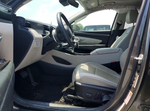 5NMJC3AEXNH012378 2022 HYUNDAI TUCSON Зеленый Вид салона спереди
