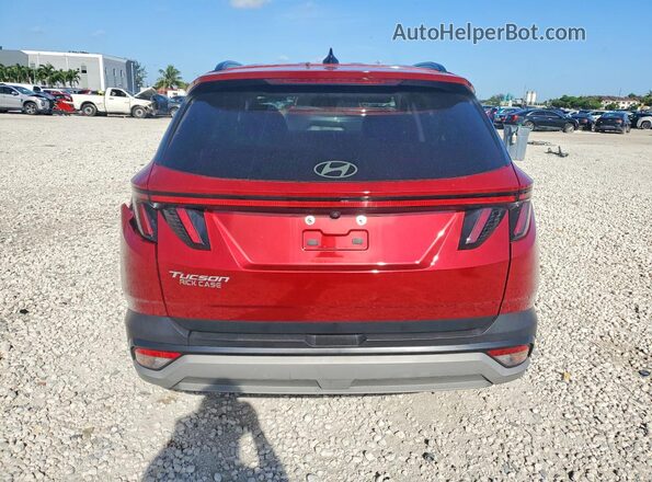 5NMJC3DE6SH506440 2025 HYUNDAI TUCSON Red Հետևի տեսք