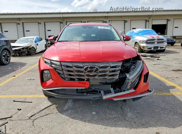 5NMJCCAE0NH010137 2022 HYUNDAI TUCSON Red Դիմացի տեսք