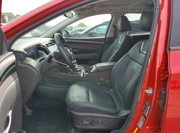 5NMJCCAE0NH010137 2022 HYUNDAI TUCSON Red Սալոնի դիմացի տեսք
