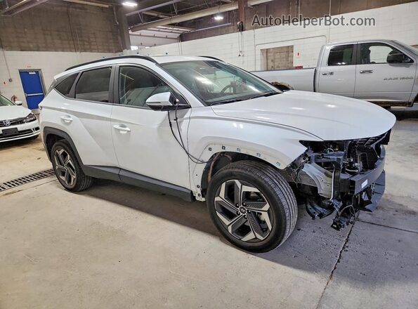 5NMJCCAE0NH013572 2022 HYUNDAI TUCSON White წინა მარჯვენა