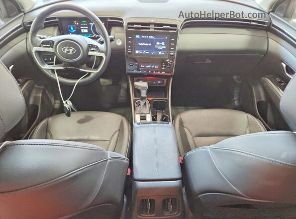 5NMJCCAE0NH013572 2022 HYUNDAI TUCSON White წინა პანელის ხედი