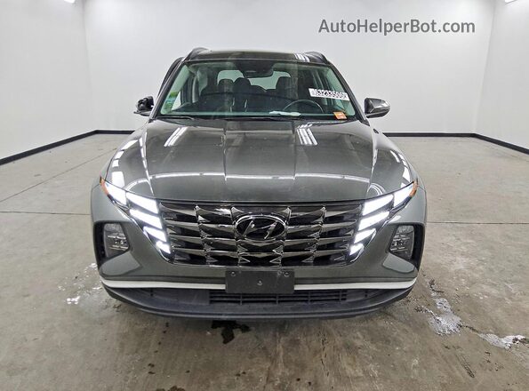 5NMJCCAE0NH157557 2022 HYUNDAI TUCSON Gray Вид спереду