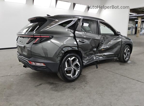 5NMJCCAE0NH157557 2022 HYUNDAI TUCSON Gray 