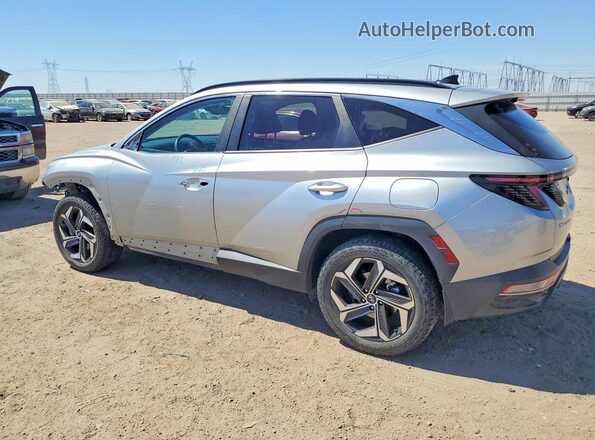 5NMJCCAE2NH087415 2022 HYUNDAI TUCSON Серый Задняя левая четверть