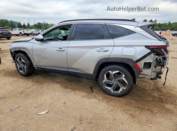 5NMJCCAE4NH065495 2022 HYUNDAI TUCSON Silver Trasero izquierdo
