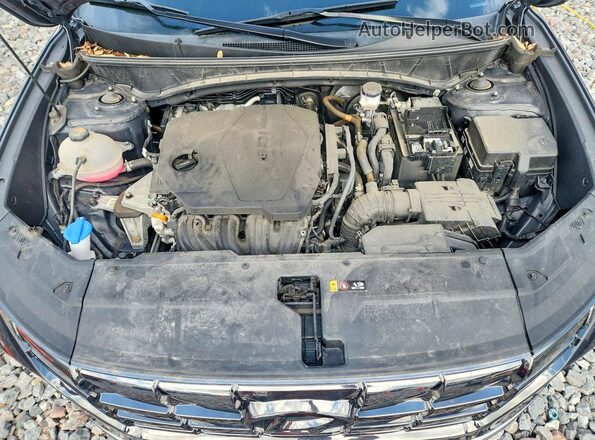 5NMJCCAE5NH013518 2022 HYUNDAI TUCSON Gray Widok komory silnika
