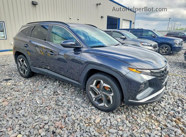 5NMJCCAE5NH013518 2022 HYUNDAI TUCSON Gray Przód prawy