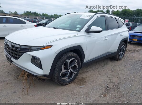 5NMJCCAE5NH052660 2022 HYUNDAI TUCSON White Przód lewy