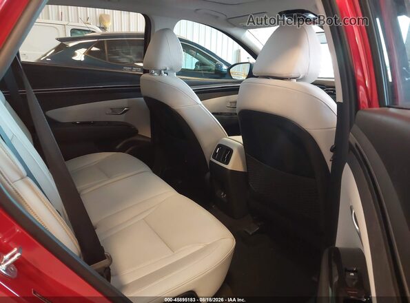 5NMJCCAE7NH149410 2022 HYUNDAI TUCSON Red Vista de la etiqueta del VIN
