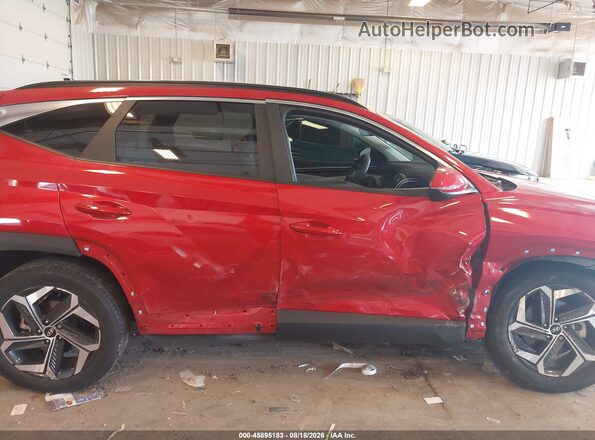 5NMJCCAE7NH149410 2022 HYUNDAI TUCSON Red Vista frontal