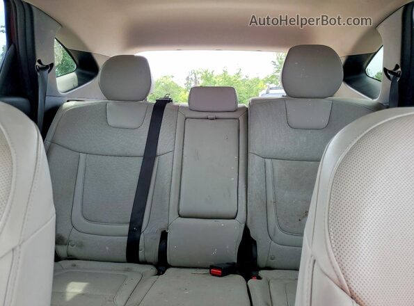 5NMJCCAE9NH064570 2022 HYUNDAI TUCSON Red Rear seats view