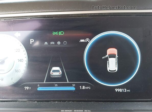5NMJCCAE9NH073480 2022 HYUNDAI TUCSON White Հետևի նստատեղերի տեսք