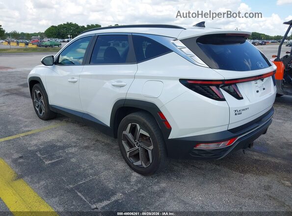 5NMJCCAE9NH073480 2022 HYUNDAI TUCSON White Հետևի ձախ