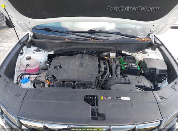 5NMJCCAE9NH073480 2022 HYUNDAI TUCSON White Հետևի տեսք