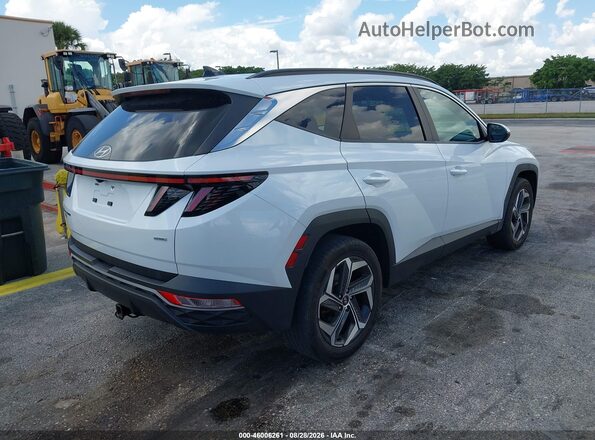 5NMJCCAE9NH073480 2022 HYUNDAI TUCSON White Հետևի աջ