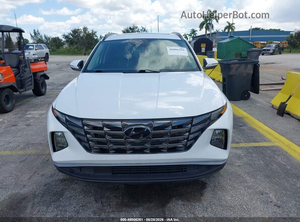 5NMJCCAE9NH073480 2022 HYUNDAI TUCSON White Սարքավորումների վահանակի տեսք